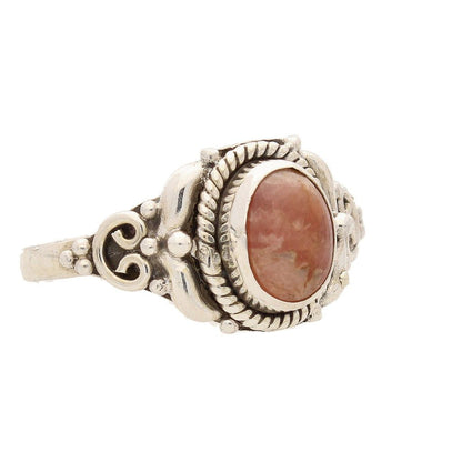 Buy your Enduring Grace Sterling Silver Rhodochrosite Ring online now or in store at Forever Gems in Franschhoek, South Africa