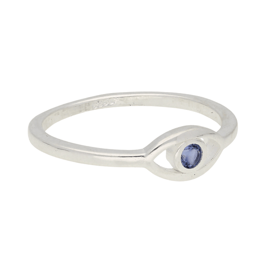 Buy your Evil Eye Sterling Silver Ring online now or in store at Forever Gems in Franschhoek, South Africa