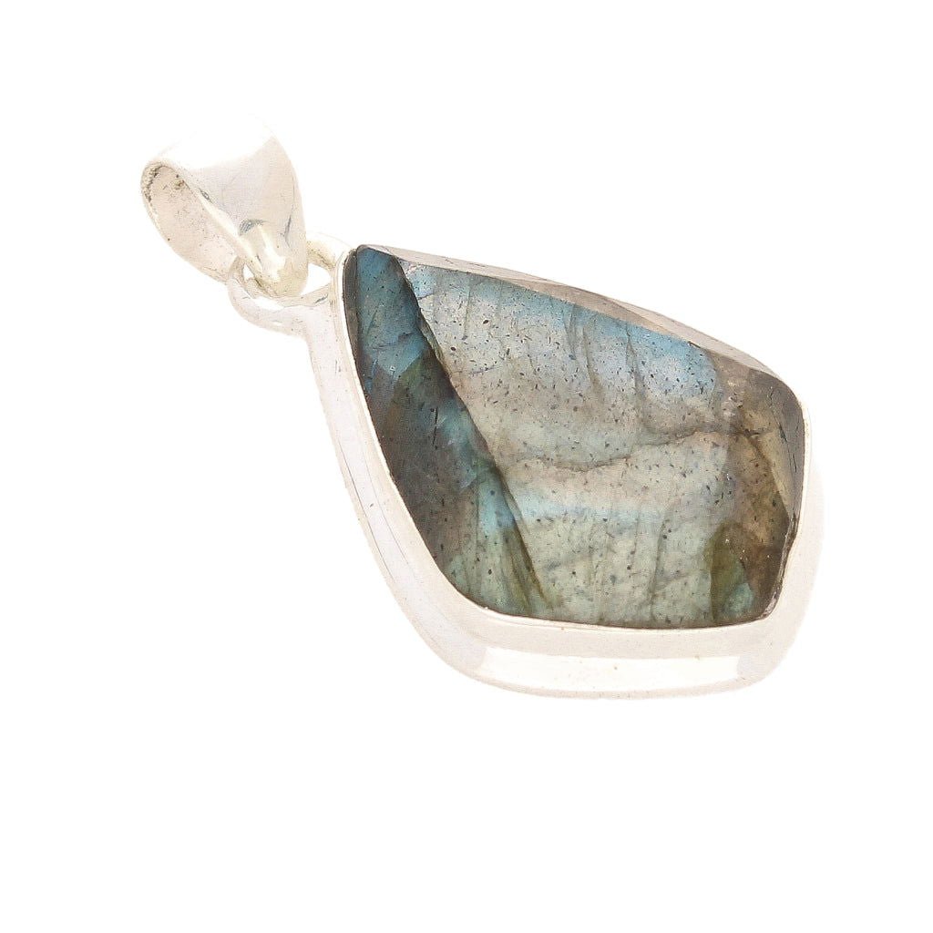 Buy your Faceted Labradorite Sterling Silver Necklace online now or in store at Forever Gems in Franschhoek, South Africa