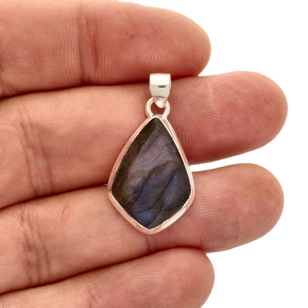 Buy your Faceted Labradorite Sterling Silver Necklace online now or in store at Forever Gems in Franschhoek, South Africa