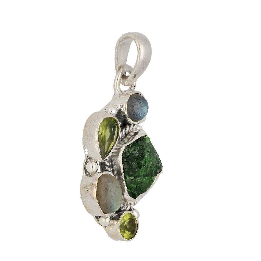 Buy your Gemstone Fusion Sterling Silver Necklace online now or in store at Forever Gems in Franschhoek, South Africa