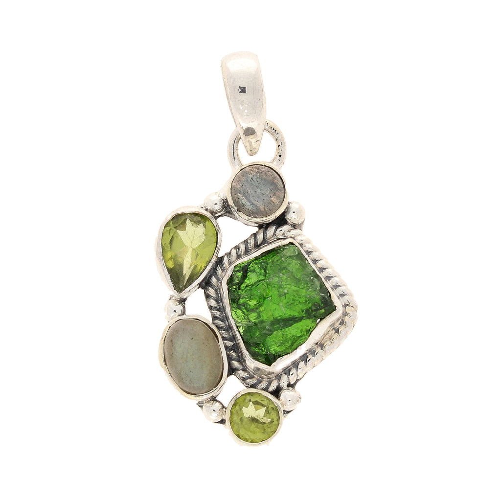 Buy your Gemstone Fusion Sterling Silver Necklace online now or in store at Forever Gems in Franschhoek, South Africa