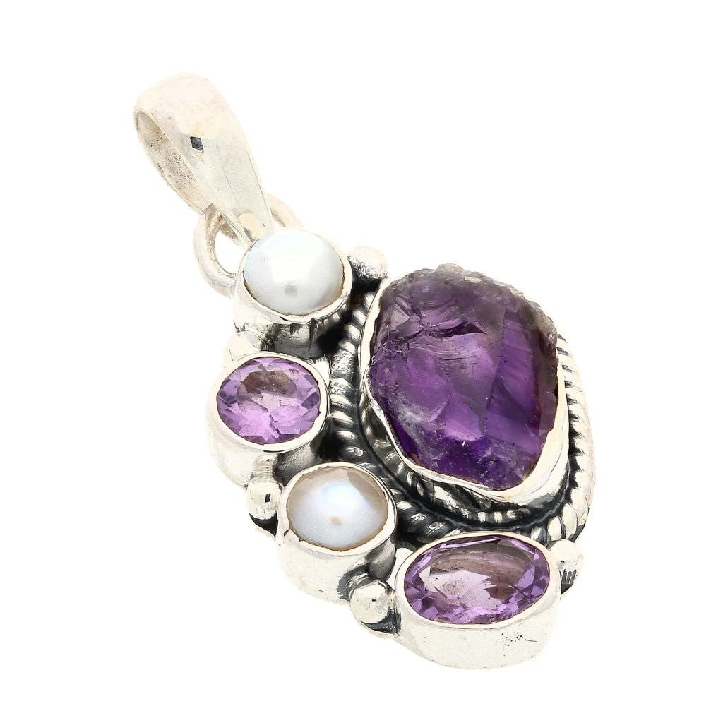 Buy your Gemstone Fusion Sterling Silver Necklace online now or in store at Forever Gems in Franschhoek, South Africa