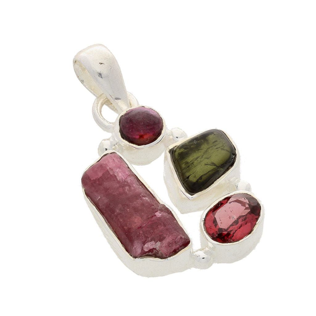 Buy your Gemstone Fusion Sterling Silver Necklace online now or in store at Forever Gems in Franschhoek, South Africa