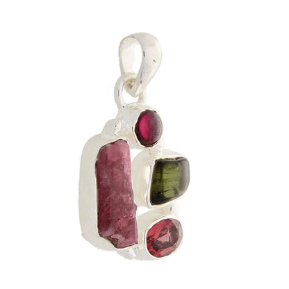 Buy your Gemstone Fusion Sterling Silver Necklace online now or in store at Forever Gems in Franschhoek, South Africa