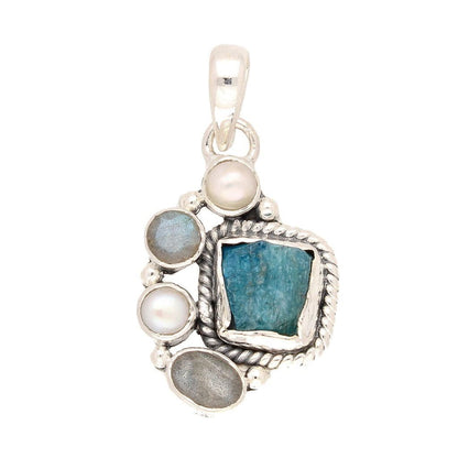 Buy your Gemstone Fusion Sterling Silver Necklace online now or in store at Forever Gems in Franschhoek, South Africa