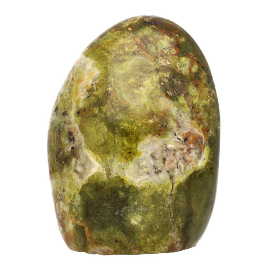 Buy your Unique Green Opal Polished Standing Free Form online now or in store at Forever Gems in Franschhoek, South Africa