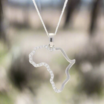 Buy your Heart of Africa: Diamond Dreams Necklace online now or in store at Forever Gems in Franschhoek, South Africa