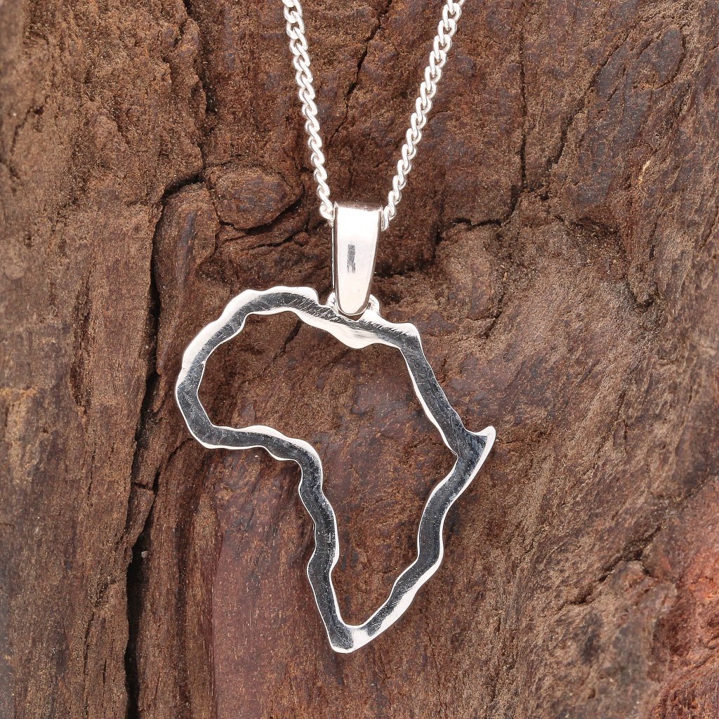 Buy your Heart of Africa: Statement Africa Outline online now or in store at Forever Gems in Franschhoek, South Africa