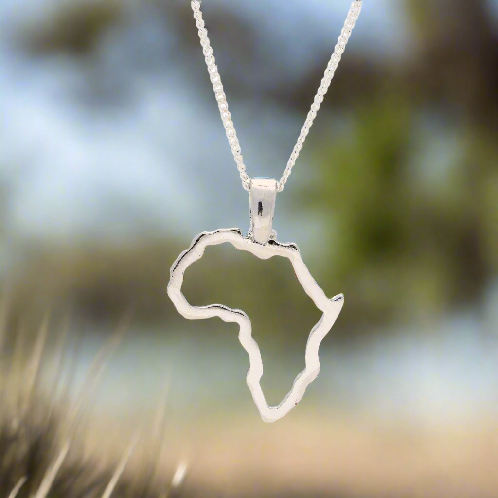 Buy your Heart of Africa: Statement Africa Outline online now or in store at Forever Gems in Franschhoek, South Africa