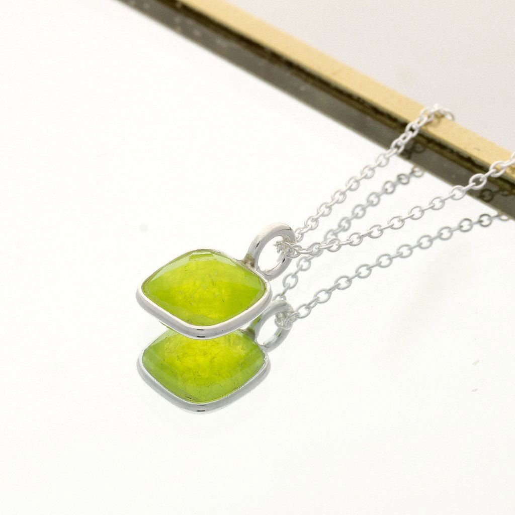 Buy your Lime Quartz Necklace: August Birthstone online now or in store at Forever Gems in Franschhoek, South Africa