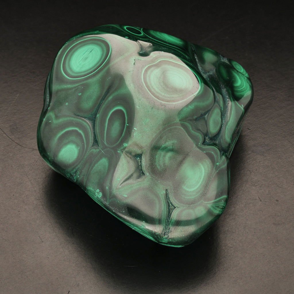 Buy your Unique Malachite Polished Freeform Mineral online now or in store at Forever Gems in Franschhoek, South Africa