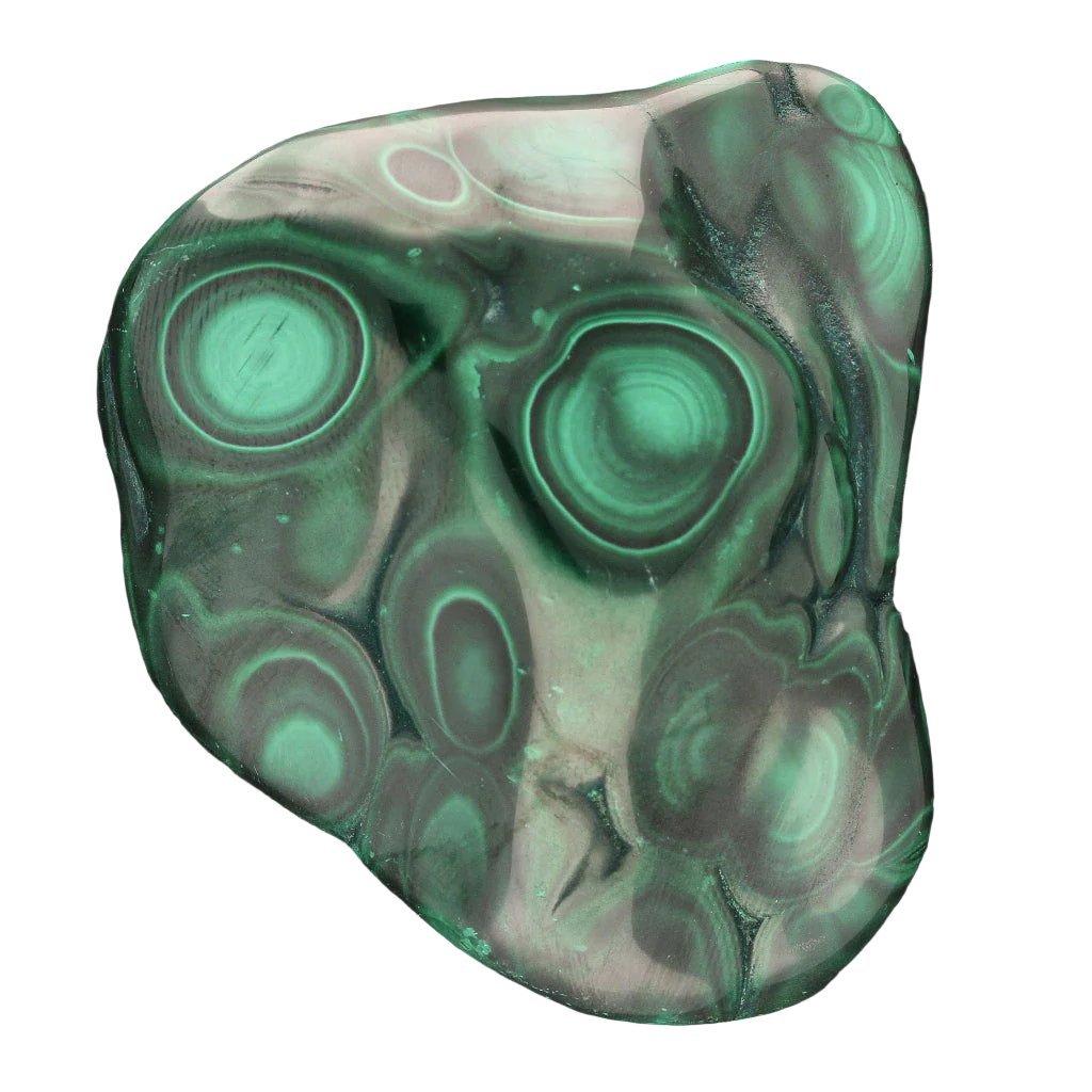 Buy your Unique Malachite Polished Freeform Mineral online now or in store at Forever Gems in Franschhoek, South Africa