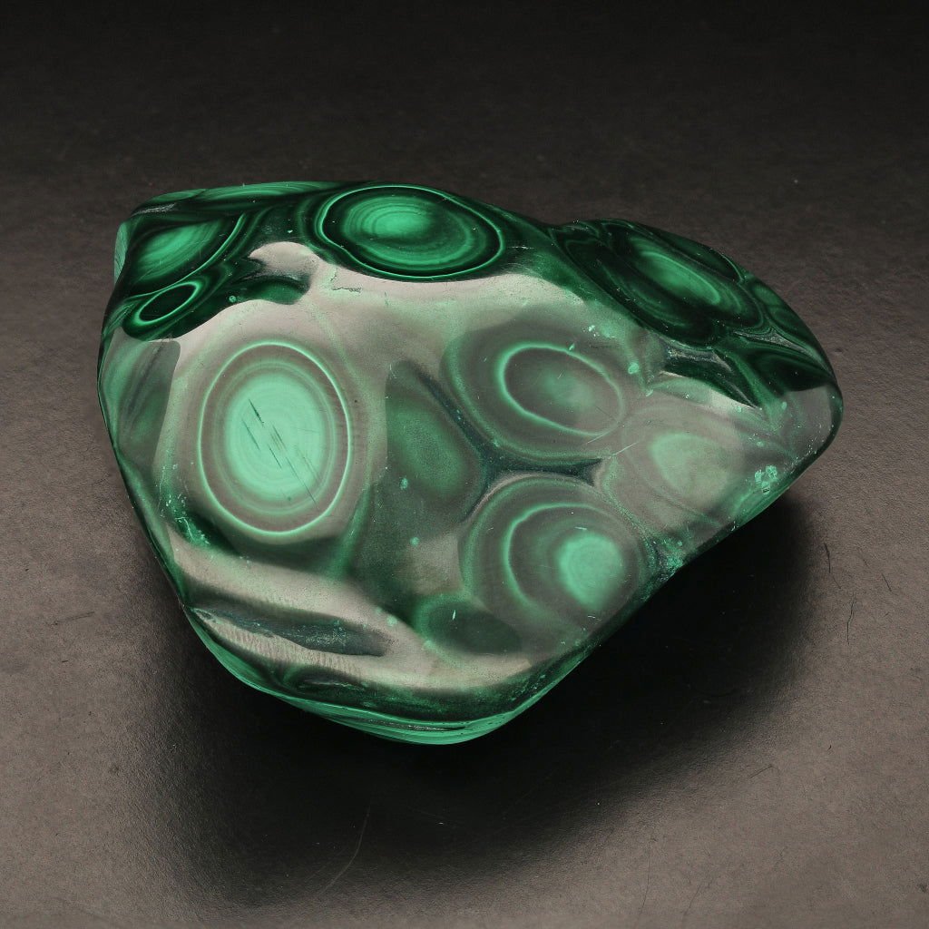 Buy your Unique Malachite Polished Freeform Mineral online now or in store at Forever Gems in Franschhoek, South Africa