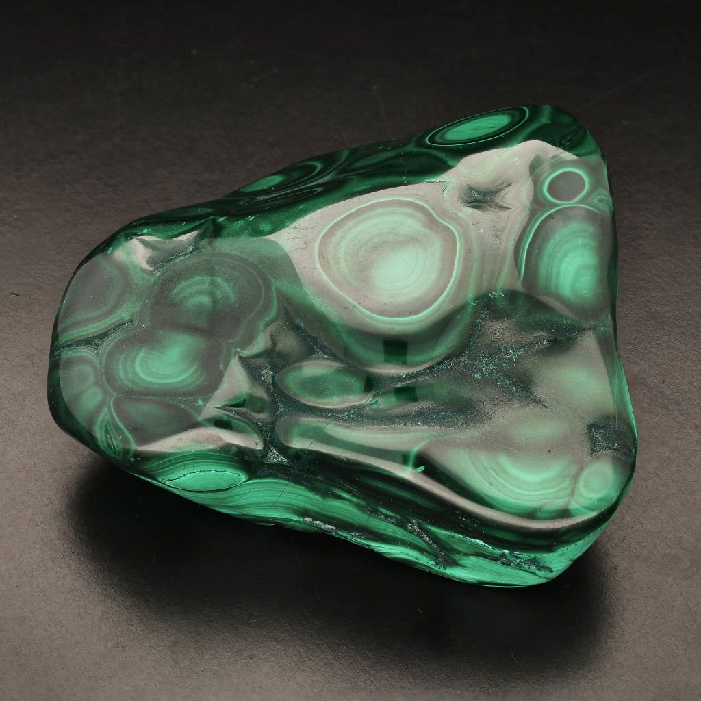 Buy your Unique Malachite Polished Freeform Mineral online now or in store at Forever Gems in Franschhoek, South Africa