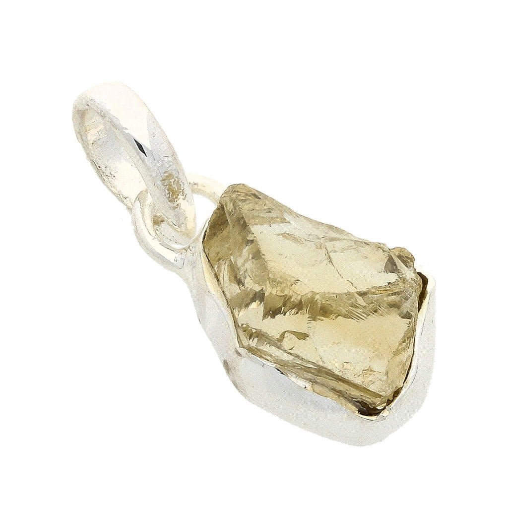 Buy your Nature's Treasures: Raw Citrine Sterling Silver Necklace online now or in store at Forever Gems in Franschhoek, South Africa