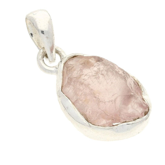 Buy your Nature's Treasures: Raw Pink Kunzite Sterling Silver Necklace online now or in store at Forever Gems in Franschhoek, South Africa