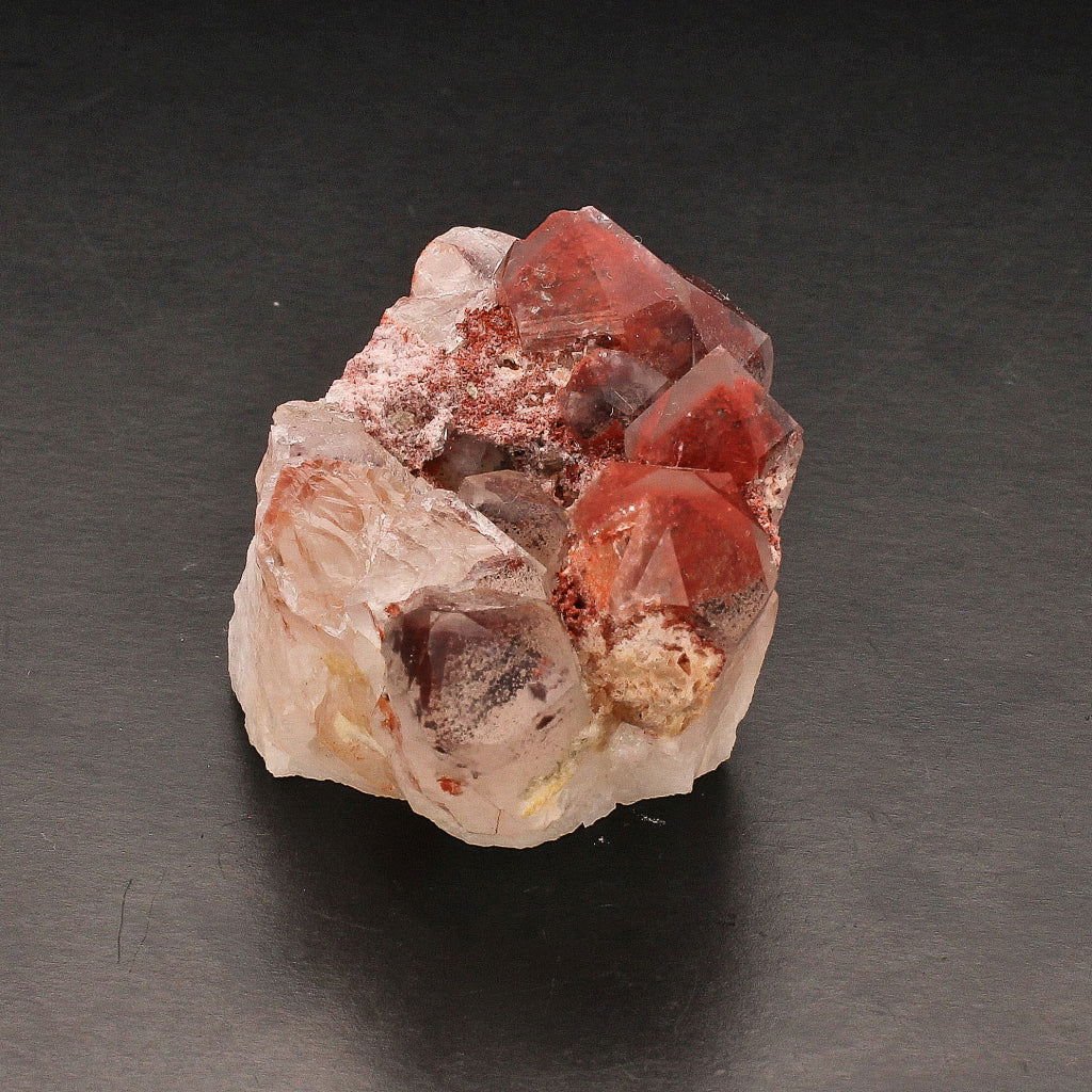 Buy your Orange River Phantom Quartz Crystal Small Cluster online now or in store at Forever Gems in Franschhoek, South Africa