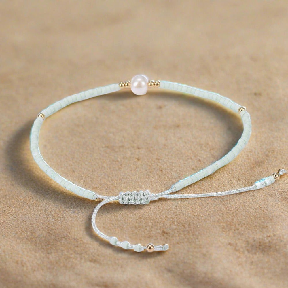 Buy your Pearl & Seed Bead Adjustable Bracelet online now or in store at Forever Gems in Franschhoek, South Africa