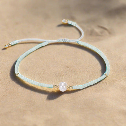 Buy your Pearl & Seed Bead Adjustable Bracelet online now or in store at Forever Gems in Franschhoek, South Africa