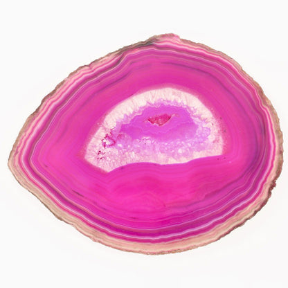 Buy your Pink Agate Slice for Inner Peace online now or in store at Forever Gems in Franschhoek, South Africa