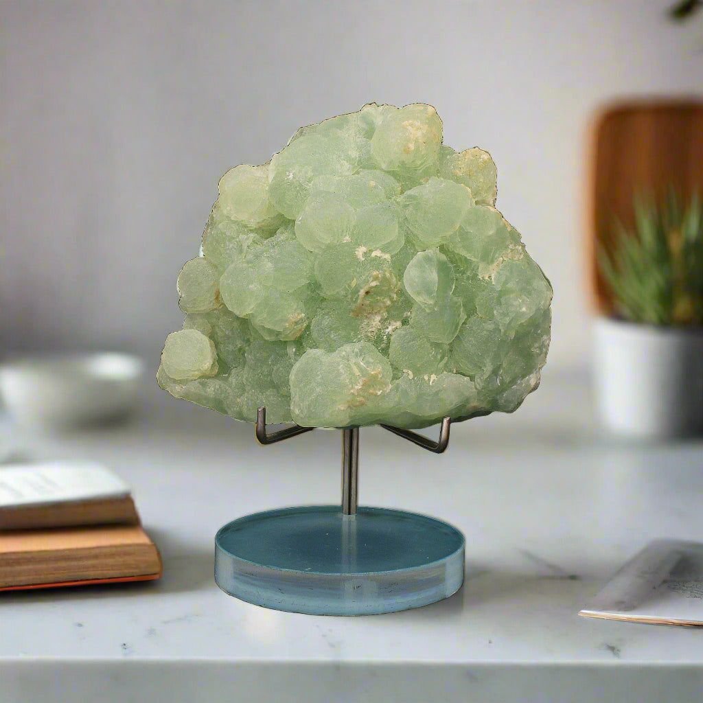 Buy your Prehnite Specimens from Beaufort West online now or in store at Forever Gems in Franschhoek, South Africa