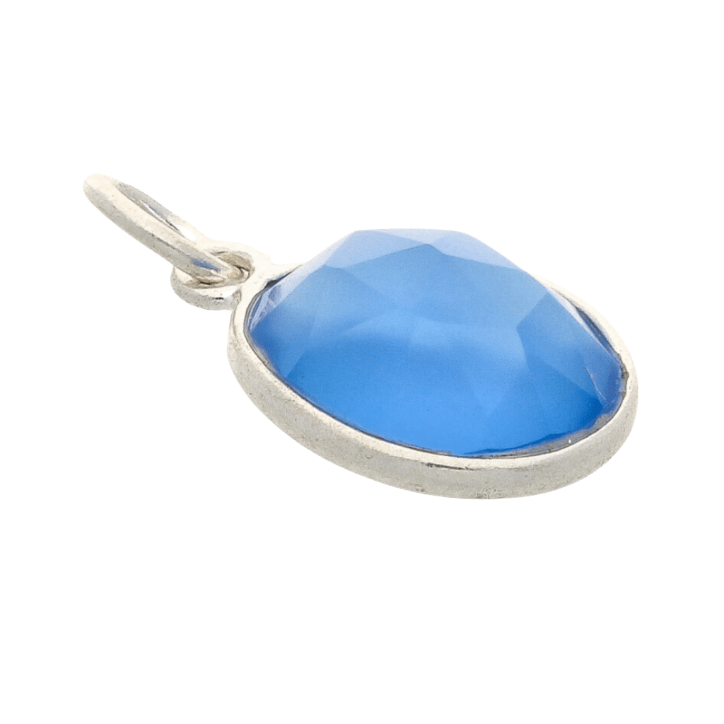 Buy your Radiant Reversible Blue Chalcedony Sterling Silver Necklace online now or in store at Forever Gems in Franschhoek, South Africa