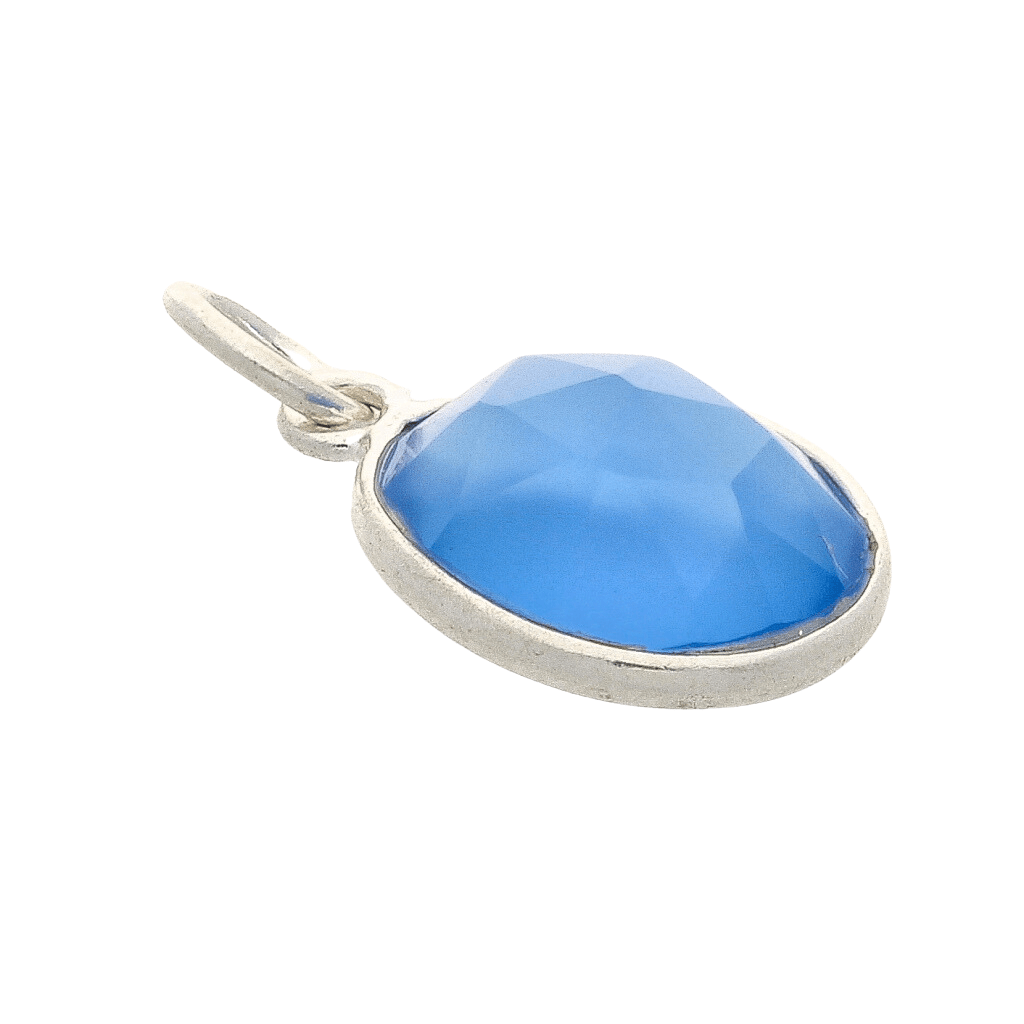 Buy your Radiant Reversible Blue Chalcedony Sterling Silver Necklace online now or in store at Forever Gems in Franschhoek, South Africa