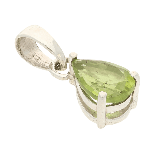 Buy your Radiant Tears: Teardrop Faceted Peridot Necklace online now or in store at Forever Gems in Franschhoek, South Africa