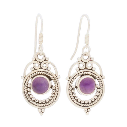 Buy your Rawa & Wire Work Gemstone Earrings online now or in store at Forever Gems in Franschhoek, South Africa