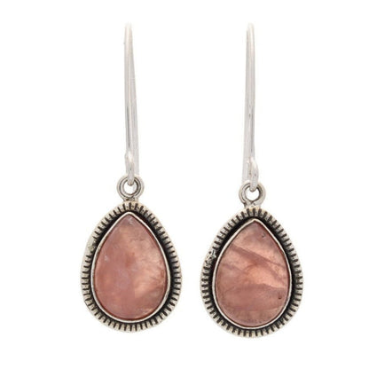 Buy your Rhodochrosite Sterling Silver Earrings online now or in store at Forever Gems in Franschhoek, South Africa