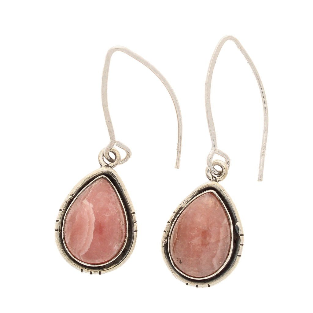 Buy your Rhodochrosite Sterling Silver Earrings online now or in store at Forever Gems in Franschhoek, South Africa