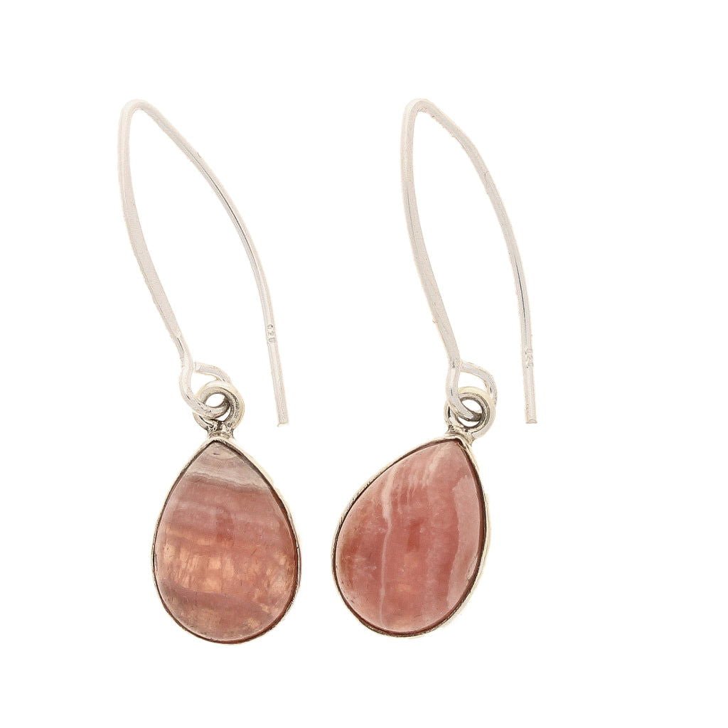 Buy your Rhodochrosite Sterling Silver Earrings online now or in store at Forever Gems in Franschhoek, South Africa