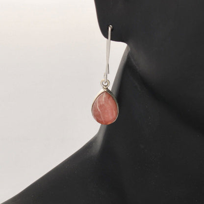 Buy your Rhodochrosite Sterling Silver Earrings online now or in store at Forever Gems in Franschhoek, South Africa