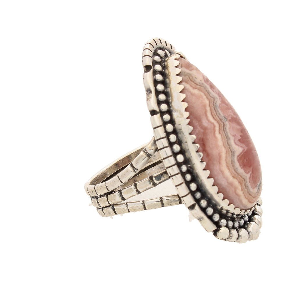 Buy your Rhodochrosite Sterling Silver Ring online now or in store at Forever Gems in Franschhoek, South Africa