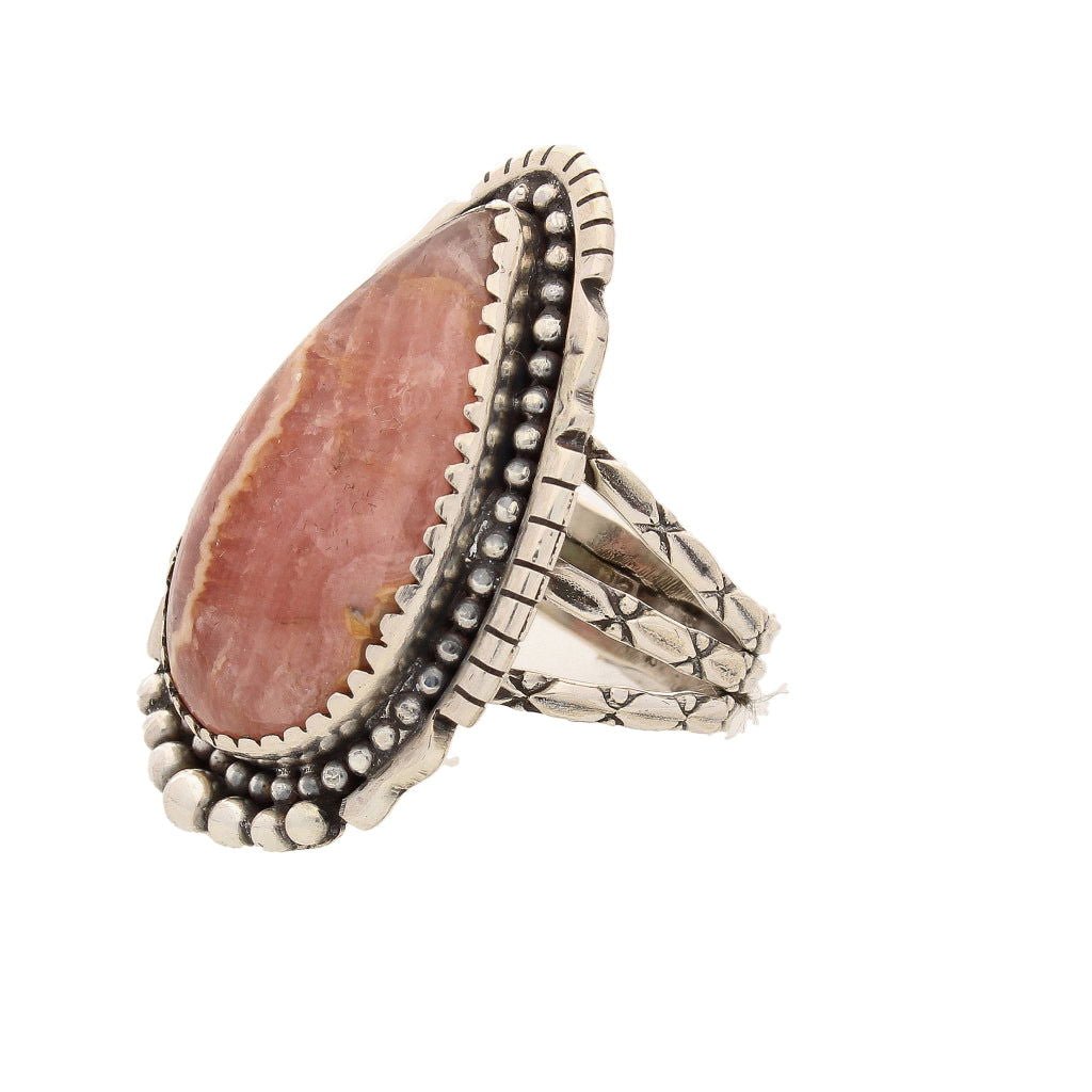 Buy your Rhodochrosite Sterling Silver Ring online now or in store at Forever Gems in Franschhoek, South Africa