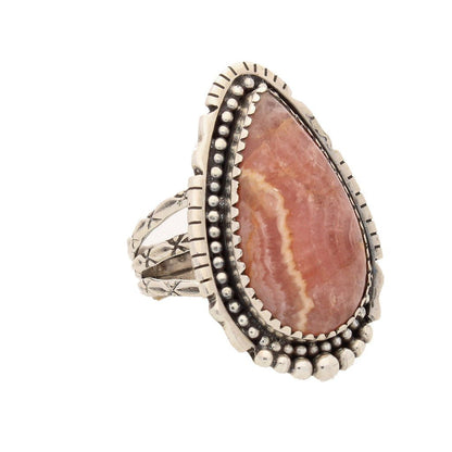 Buy your Rhodochrosite Sterling Silver Ring online now or in store at Forever Gems in Franschhoek, South Africa