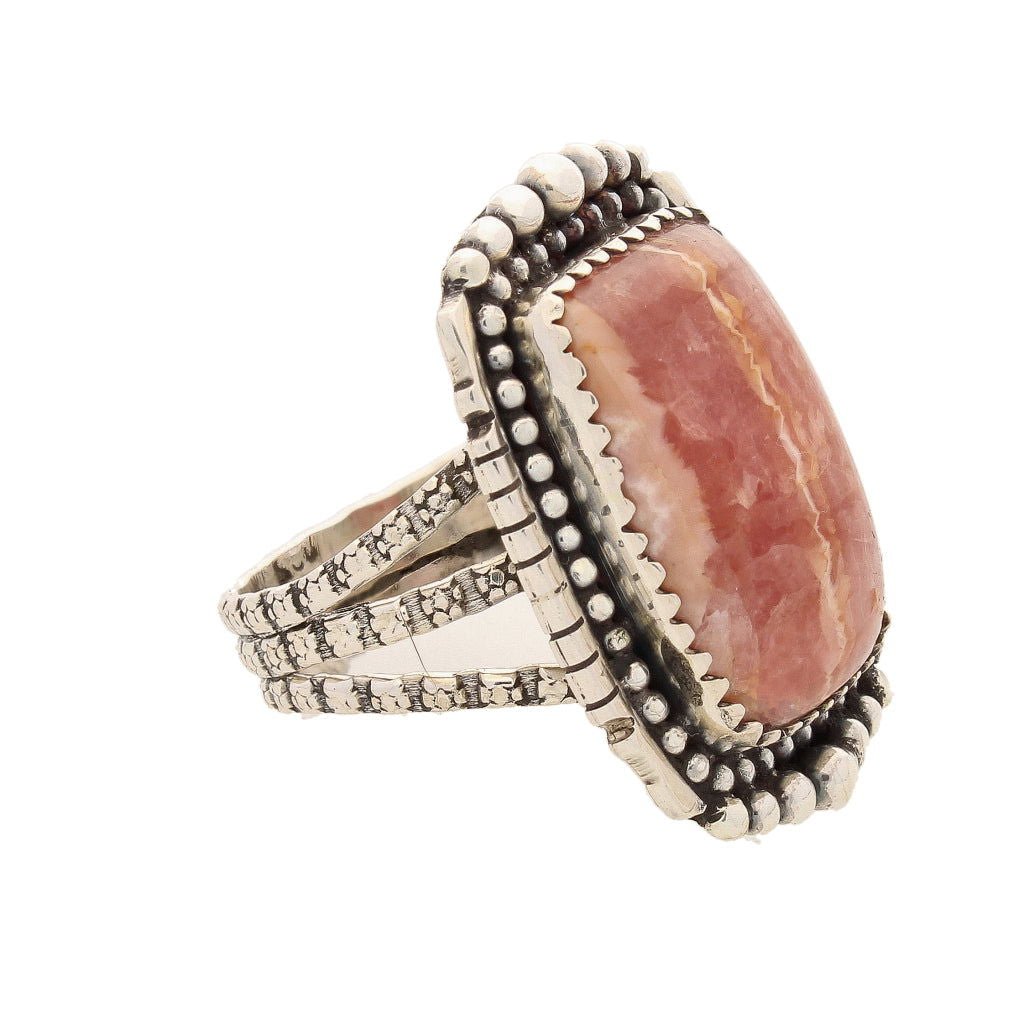 Buy your Rhodochrosite Sterling Silver Ring online now or in store at Forever Gems in Franschhoek, South Africa