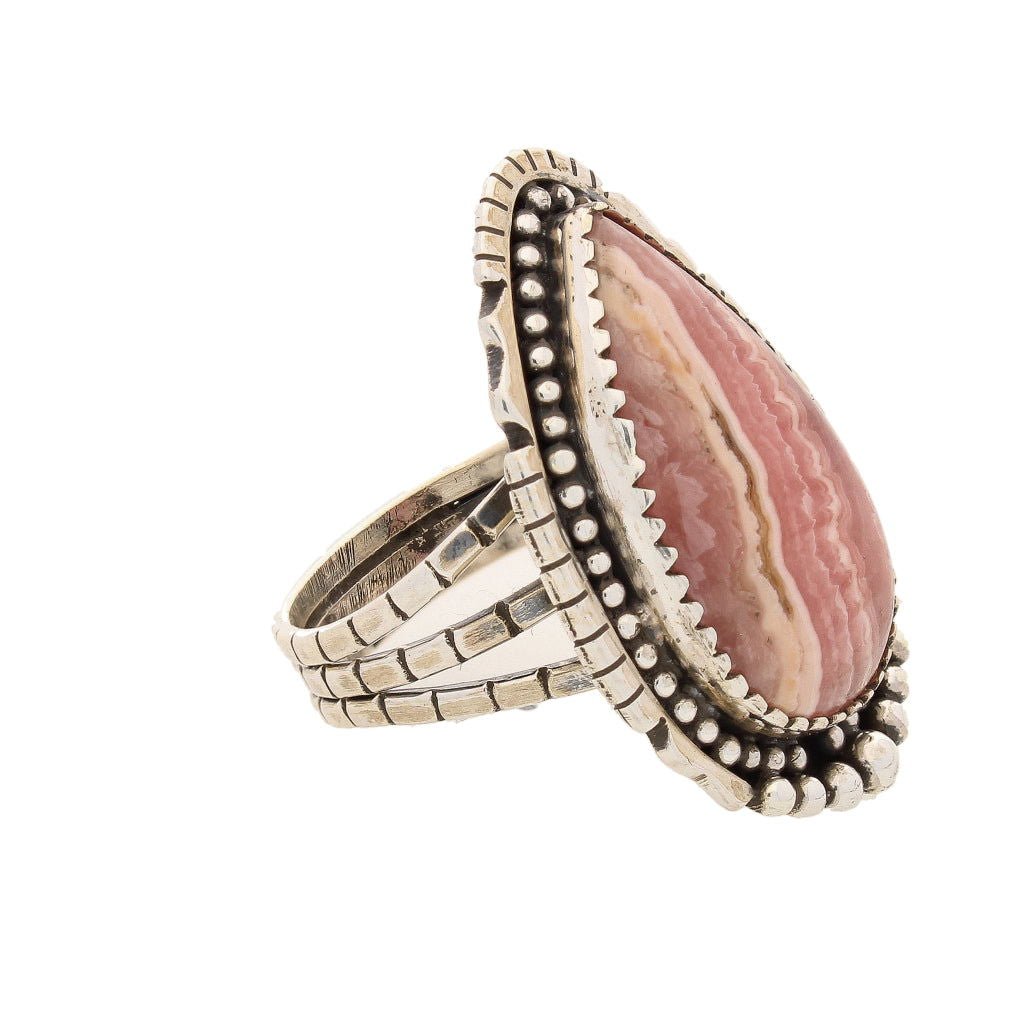 Buy your Rhodochrosite Sterling Silver Ring online now or in store at Forever Gems in Franschhoek, South Africa