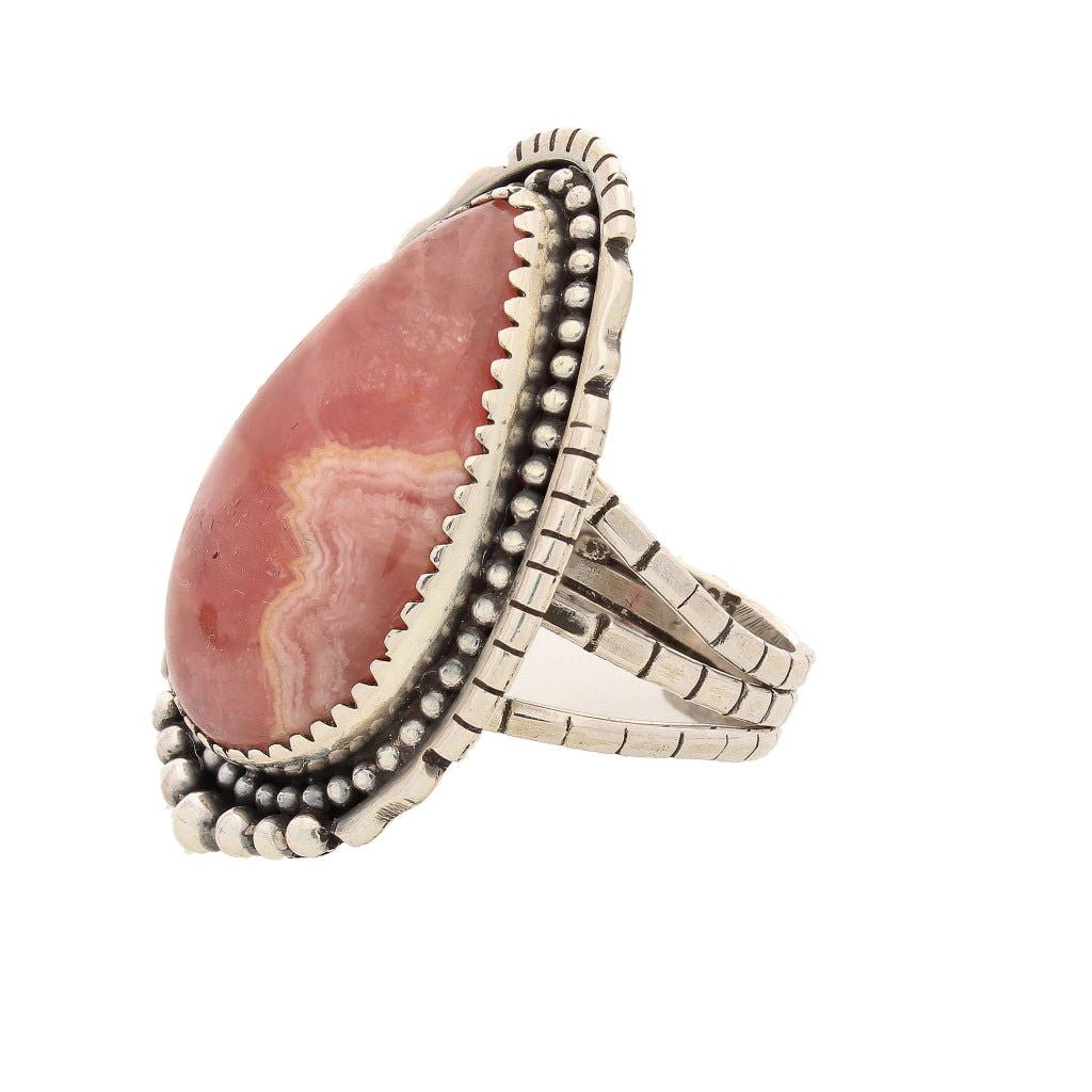 Buy your Rhodochrosite Sterling Silver Ring online now or in store at Forever Gems in Franschhoek, South Africa