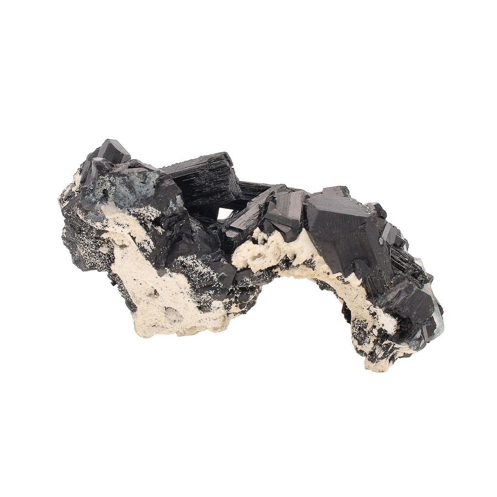 Buy your Schorl Black Tourmaline on Feldspar Specimen, Namibia online now or in store at Forever Gems in Franschhoek, South Africa