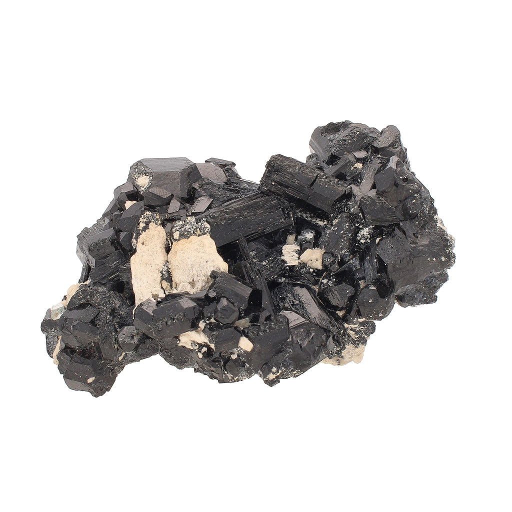 Buy your Schorl Black Tourmaline on Feldspar Specimen, Namibia online now or in store at Forever Gems in Franschhoek, South Africa