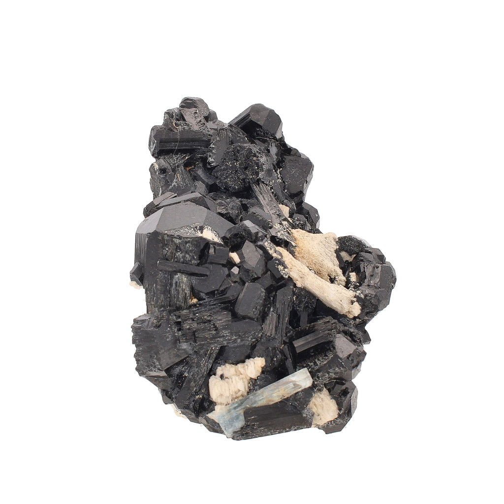 Buy your Schorl Black Tourmaline on Feldspar Specimen, Namibia online now or in store at Forever Gems in Franschhoek, South Africa