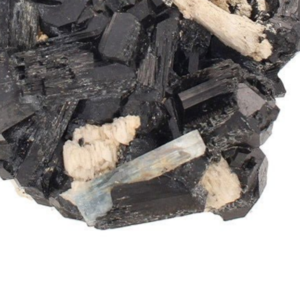 Buy your Schorl Black Tourmaline on Feldspar Specimen, Namibia online now or in store at Forever Gems in Franschhoek, South Africa