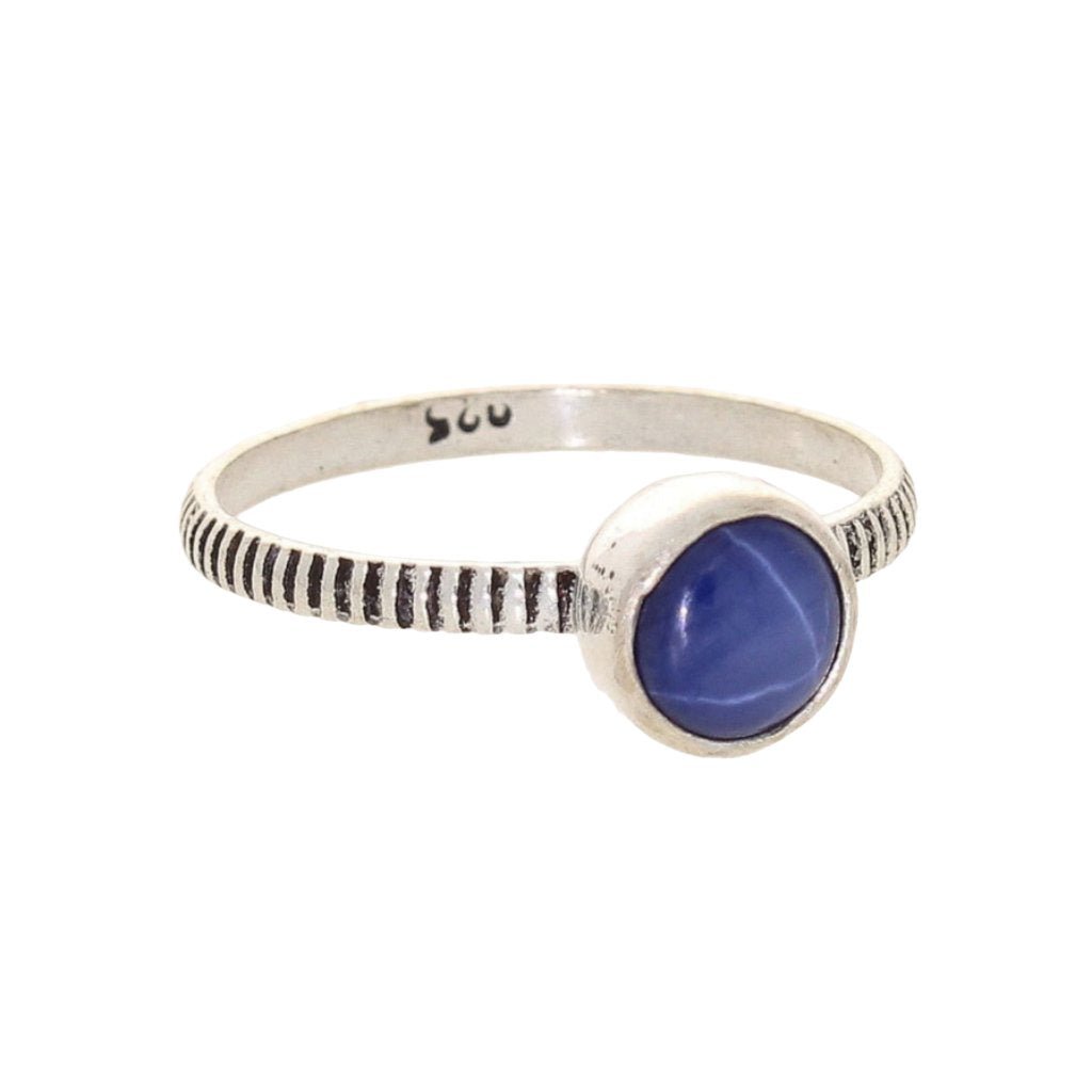 Buy your Stacks of Style: Star Sapphire Round Sterling Silver Stackable Ring online now or in store at Forever Gems in Franschhoek, South Africa