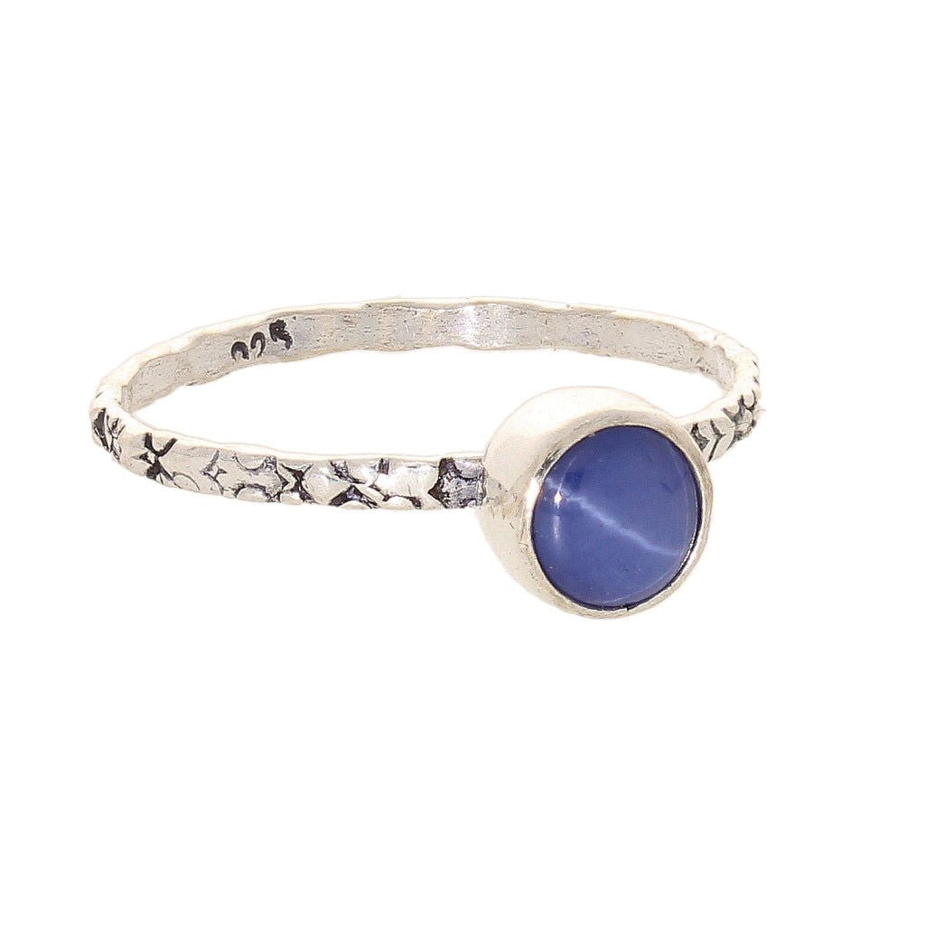 Buy your Stacks of Style: Star Sapphire Round Sterling Silver Stackable Ring online now or in store at Forever Gems in Franschhoek, South Africa