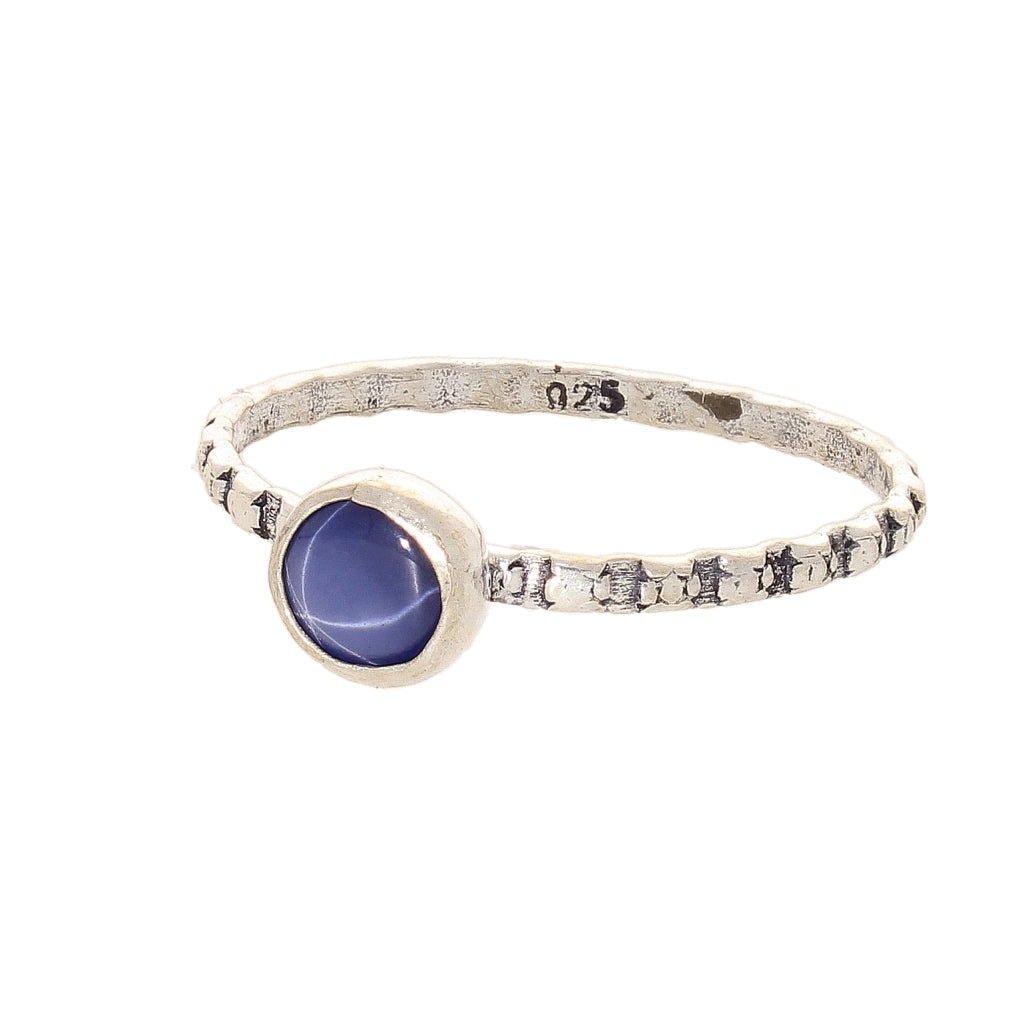 Buy your Stacks of Style: Star Sapphire Round Sterling Silver Stackable Ring online now or in store at Forever Gems in Franschhoek, South Africa