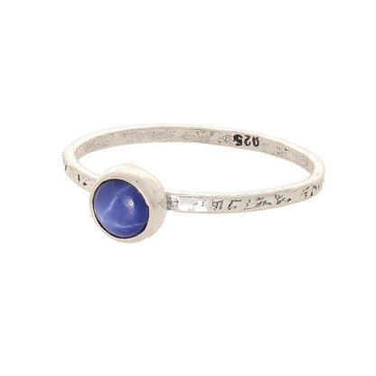 Buy your Stacks of Style: Star Sapphire Round Sterling Silver Stackable Ring online now or in store at Forever Gems in Franschhoek, South Africa