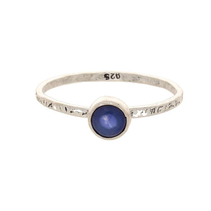 Buy your Stacks of Style: Star Sapphire Round Sterling Silver Stackable Ring online now or in store at Forever Gems in Franschhoek, South Africa