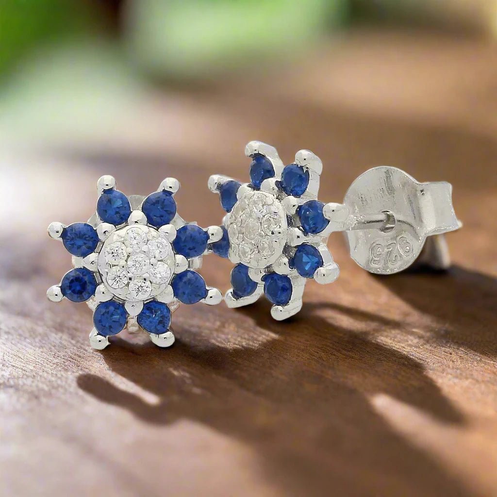 Buy your Sterling Silver Floral Studs Earrings online now or in store at Forever Gems in Franschhoek, South Africa